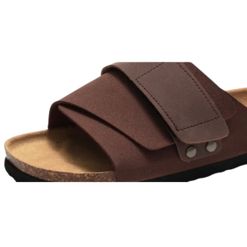 Salerno Sandal - Dark Brown