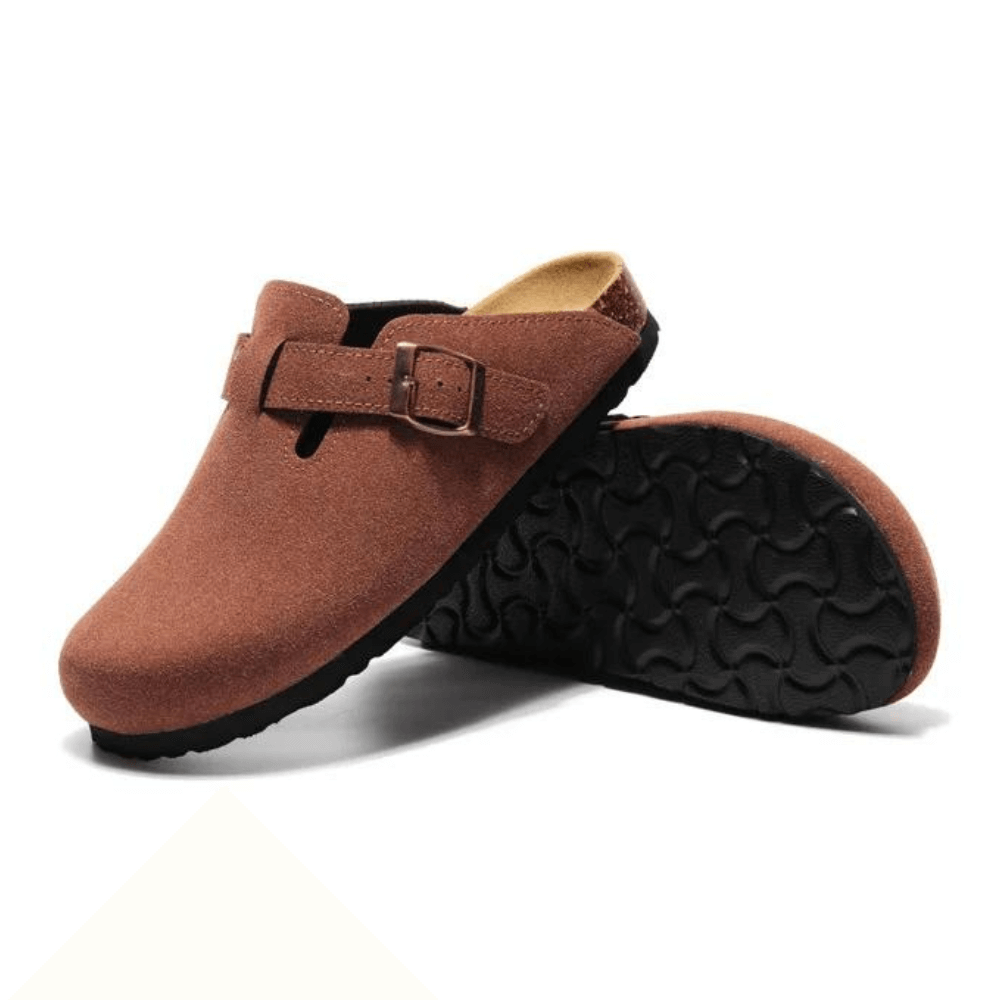 Clog - Red Brown