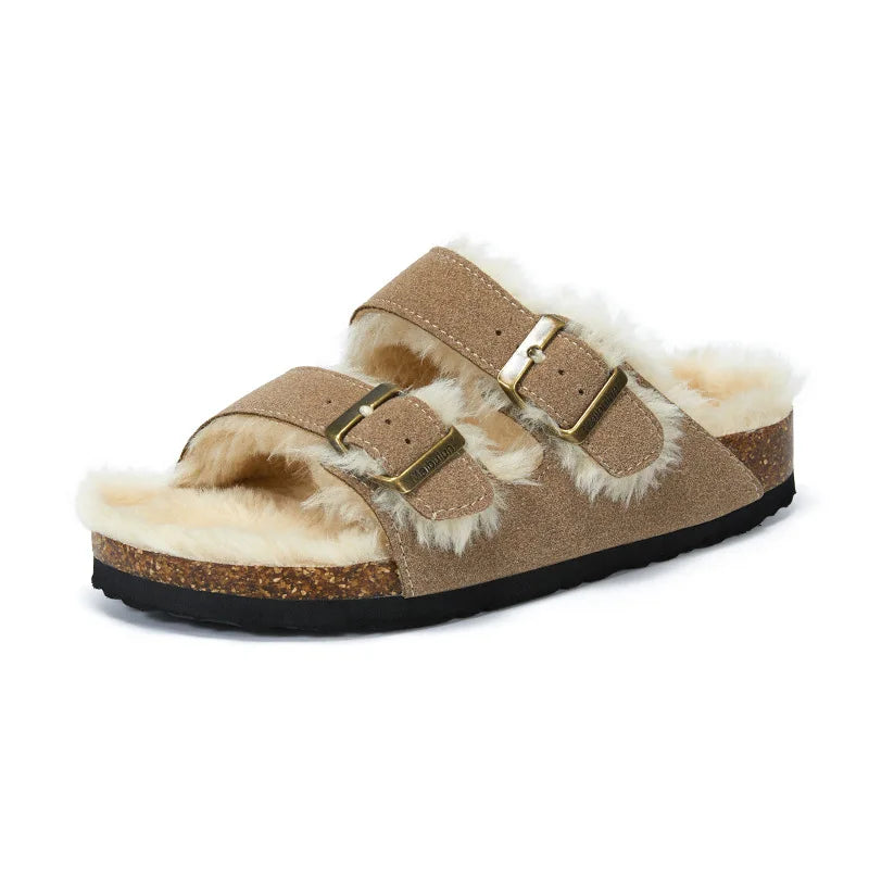 Fluffy Sandal - Sand