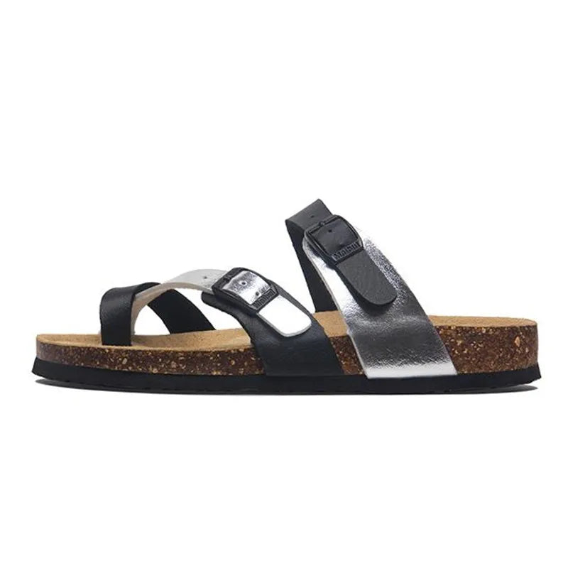 Milari Sandal - Black and Silver