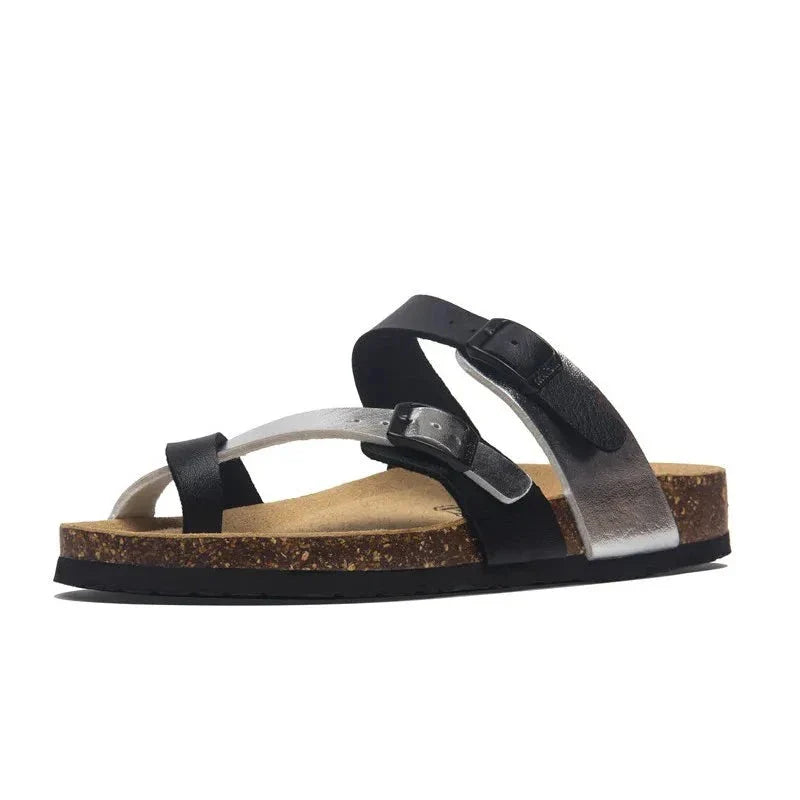 Milari Sandal - Black and Silver