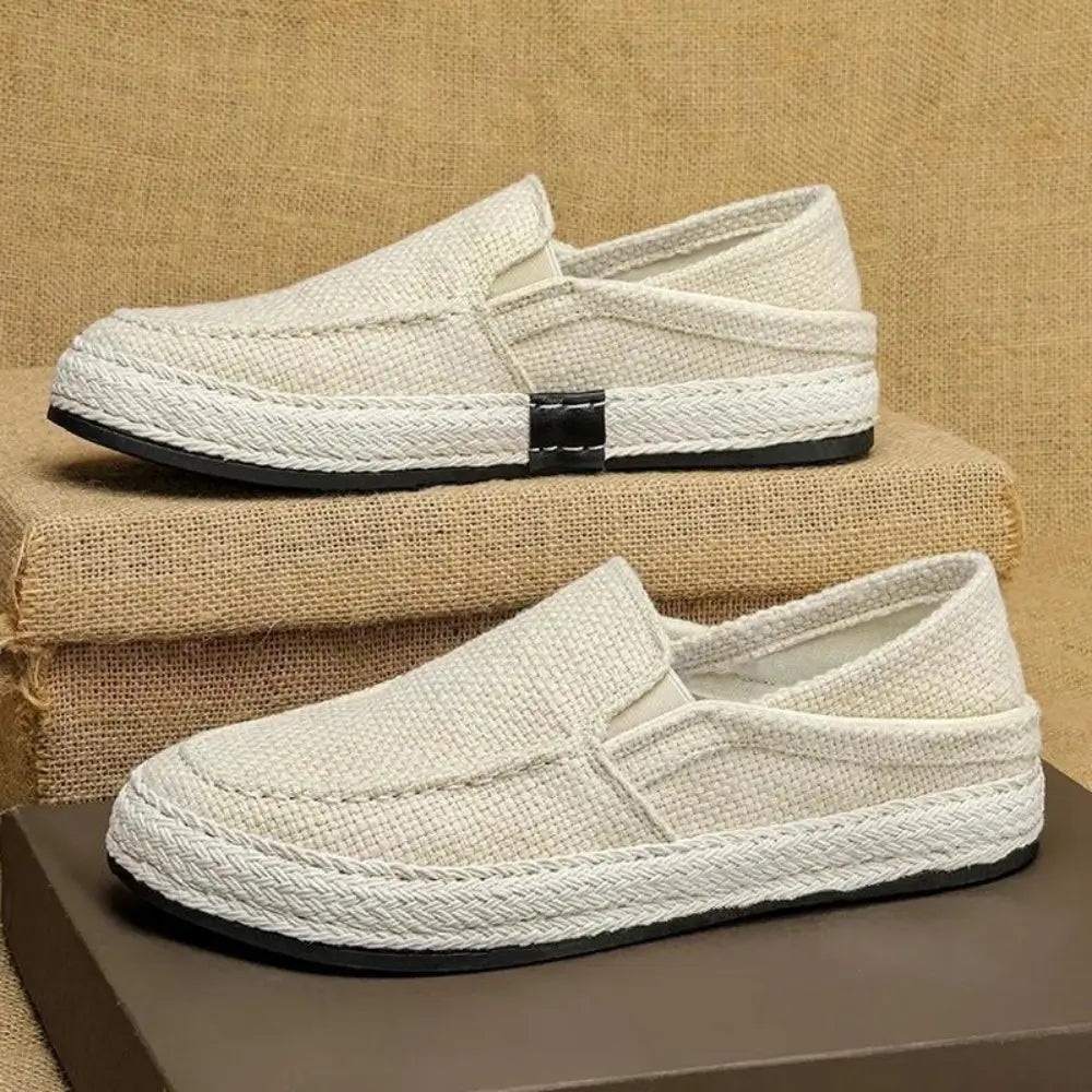 Furore Loafer Shoe - Cream